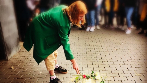 „Stolpersteine – ein Projekt gegen das Vergessen“