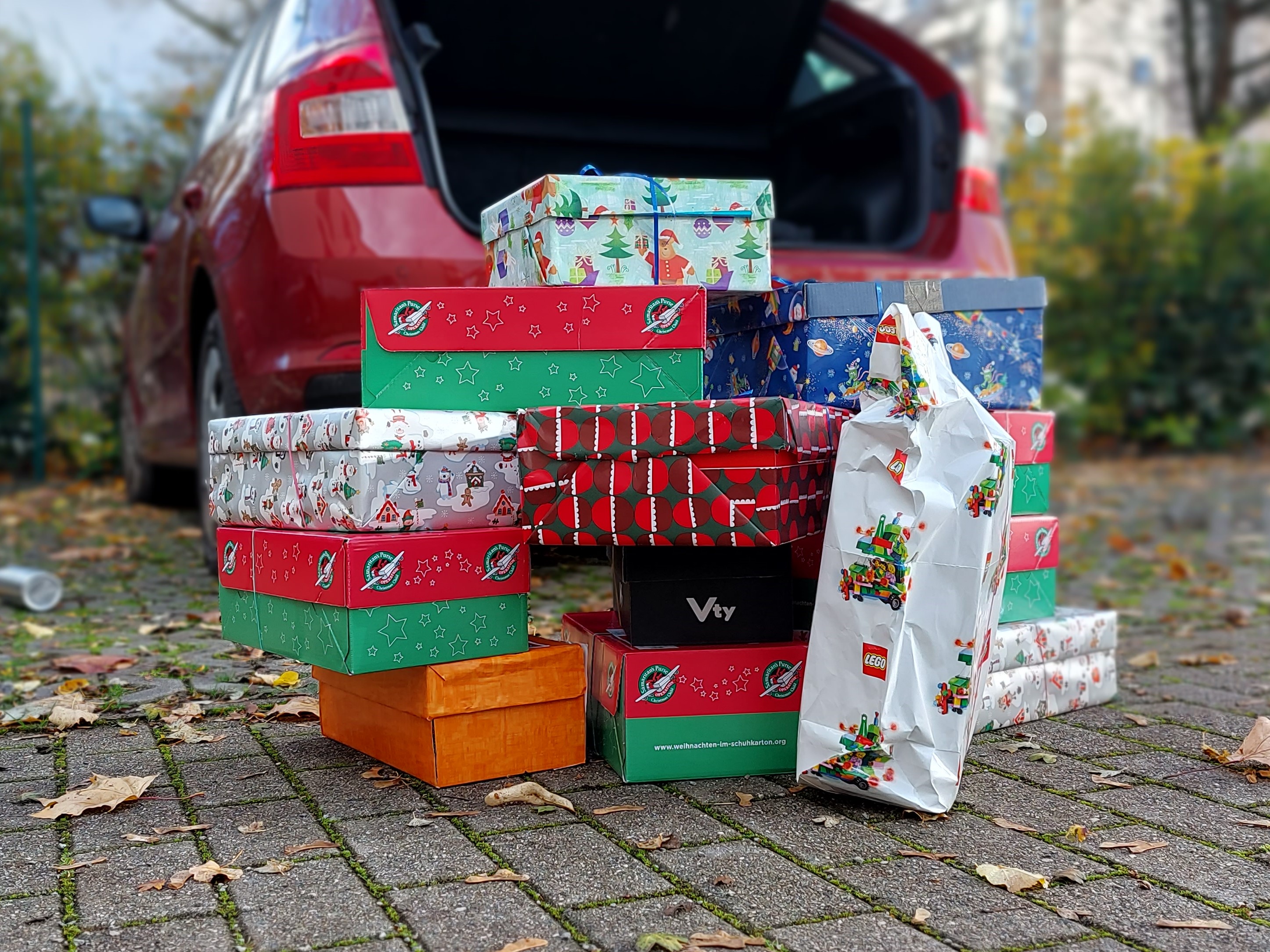 Weihnachten im Schuhkarton