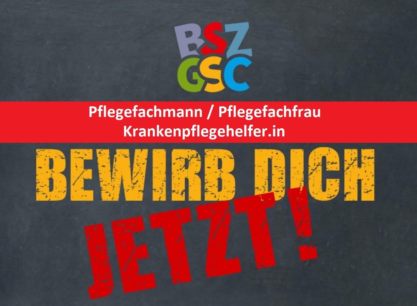 Freie Ausbildungsplätze in der Pflege!